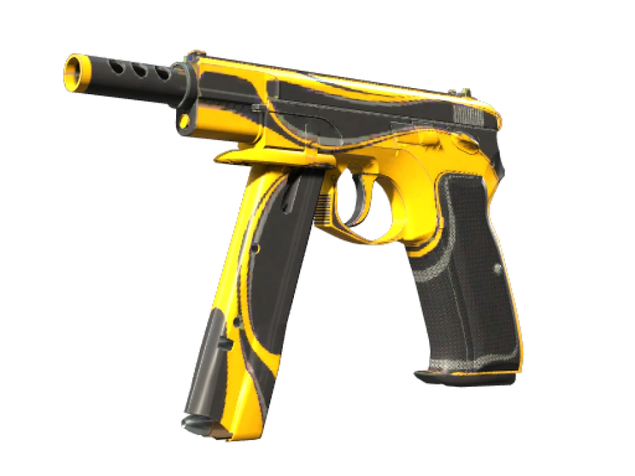CZ75-Auto | Yellow Jacket (Minimal Wear)