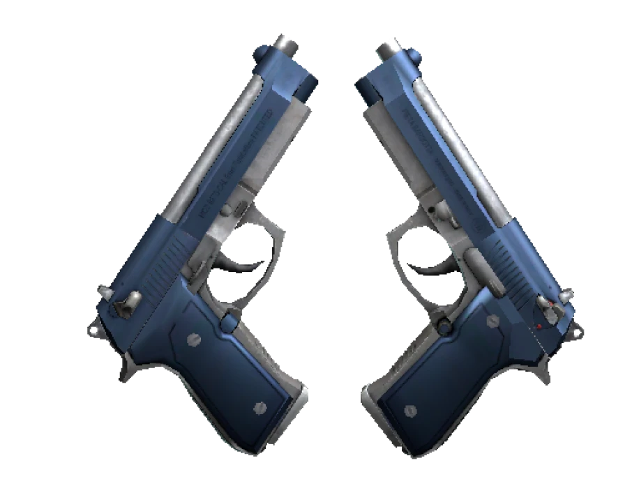 Dual Berettas | Anodized Navy (Minimal Wear)