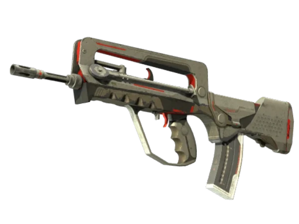 FAMAS | Mecha Industries (Battle-Scarred)