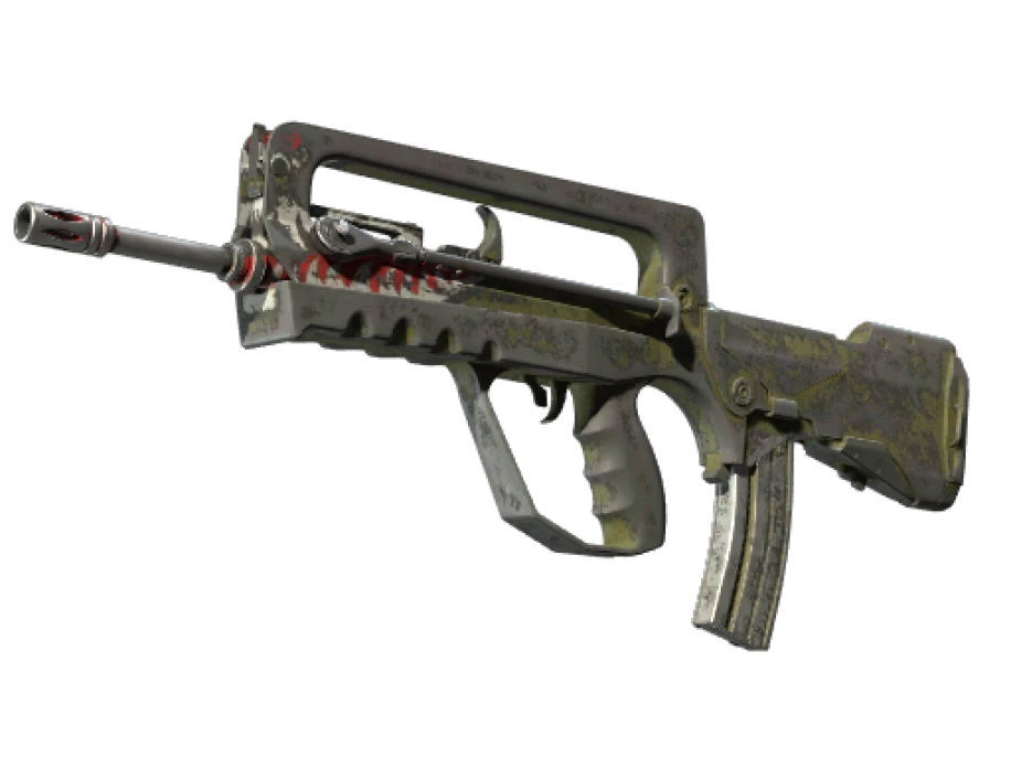 FAMAS | Spitfire (Battle-Scarred)