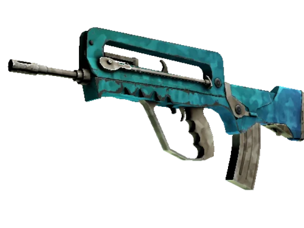 FAMAS | Waters of Nephthys (Battle-Scarred)