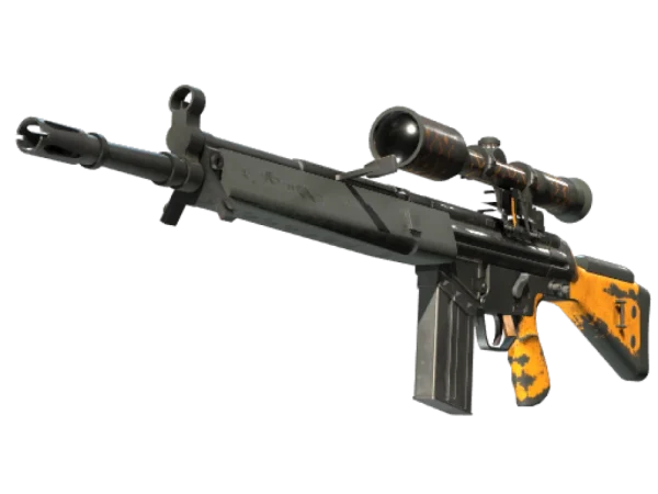 G3SG1 | Orange Kimono (Battle-Scarred)