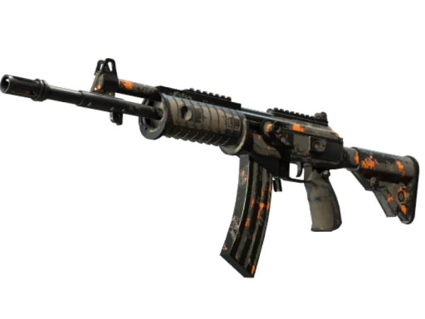 Galil AR | Orange DDPAT (Battle-Scarred)
