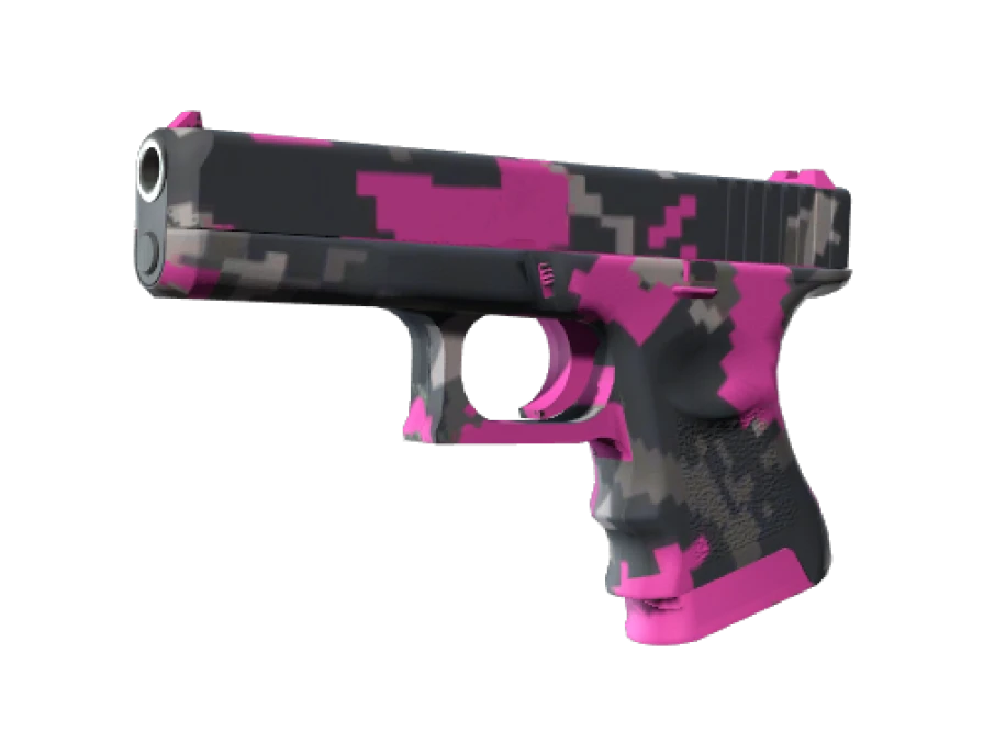 Glock-18 | Pink DDPAT (Minimal Wear)