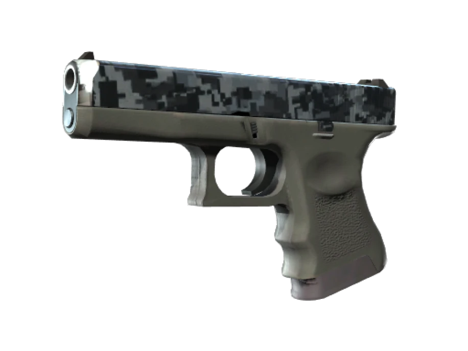 Glock-18 | Steel Disruption (Field-Tested)