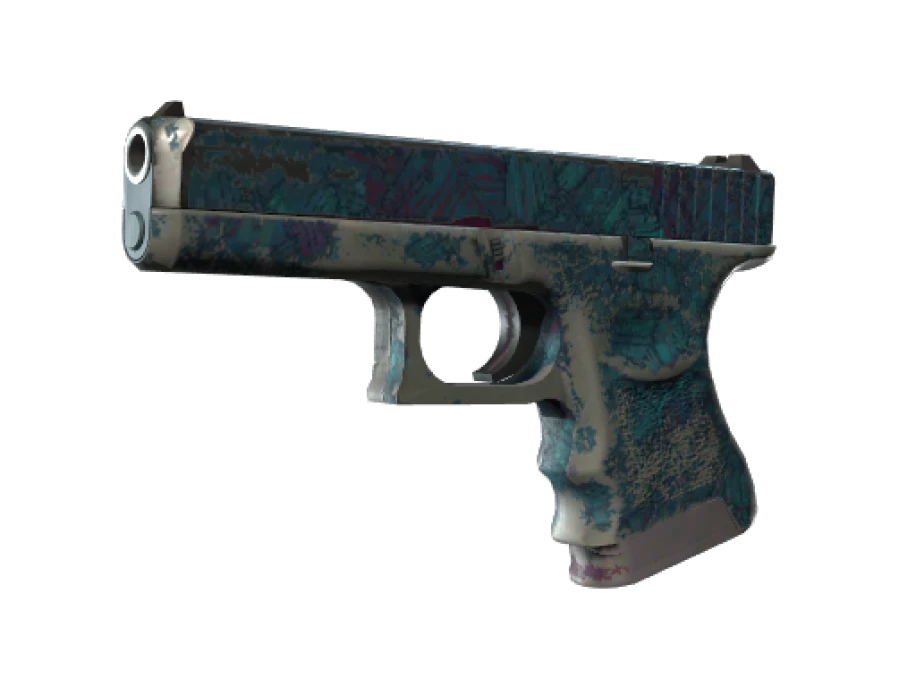 Glock-18 | Synth Leaf (Battle-Scarred)