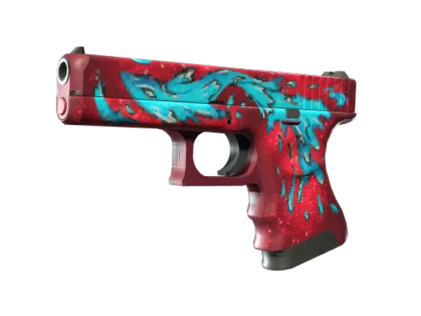 Glock-18 | Water Elemental (Minimal Wear)