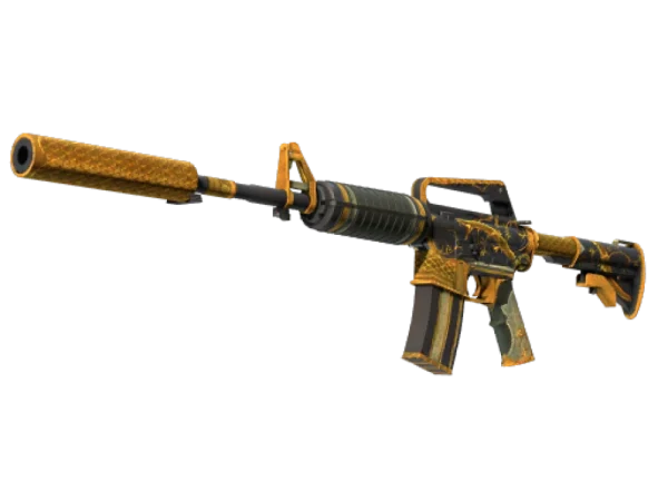 M4A1-S | Golden Coil (Battle-Scarred)