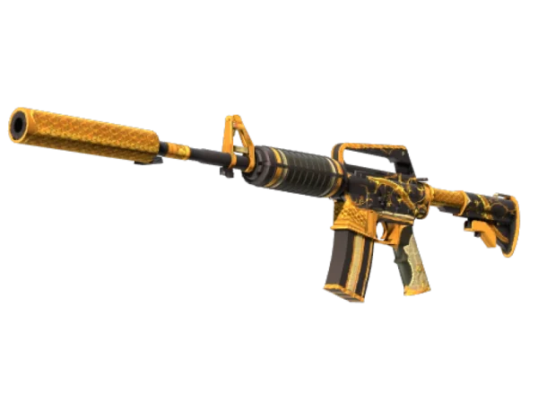 M4A1-S | Golden Coil (Minimal Wear)