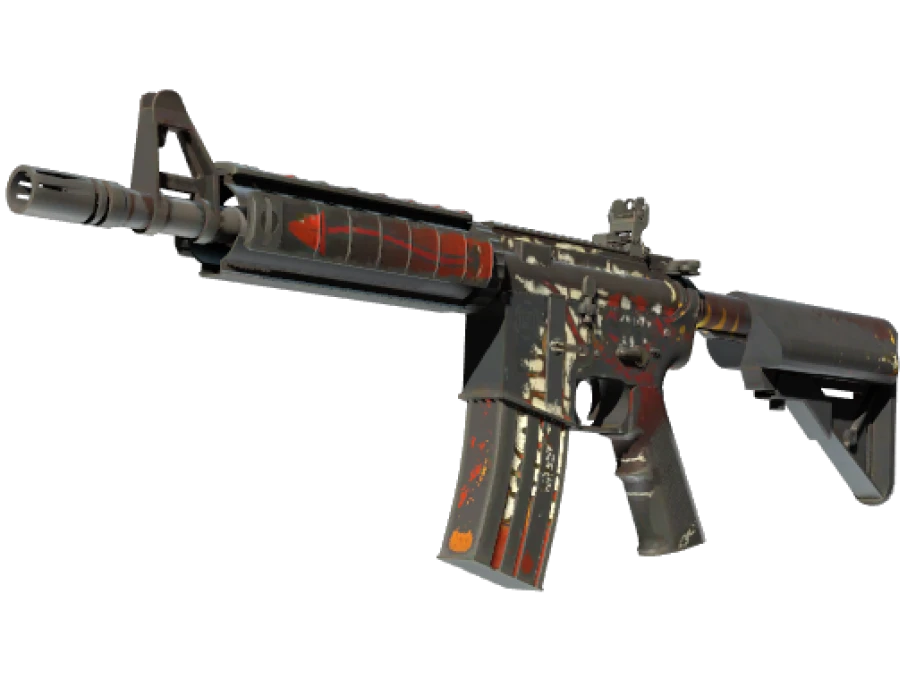 M4A4 | Hellfire (Battle-Scarred)