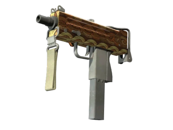 MAC-10 | Copper Borre (Minimal Wear)