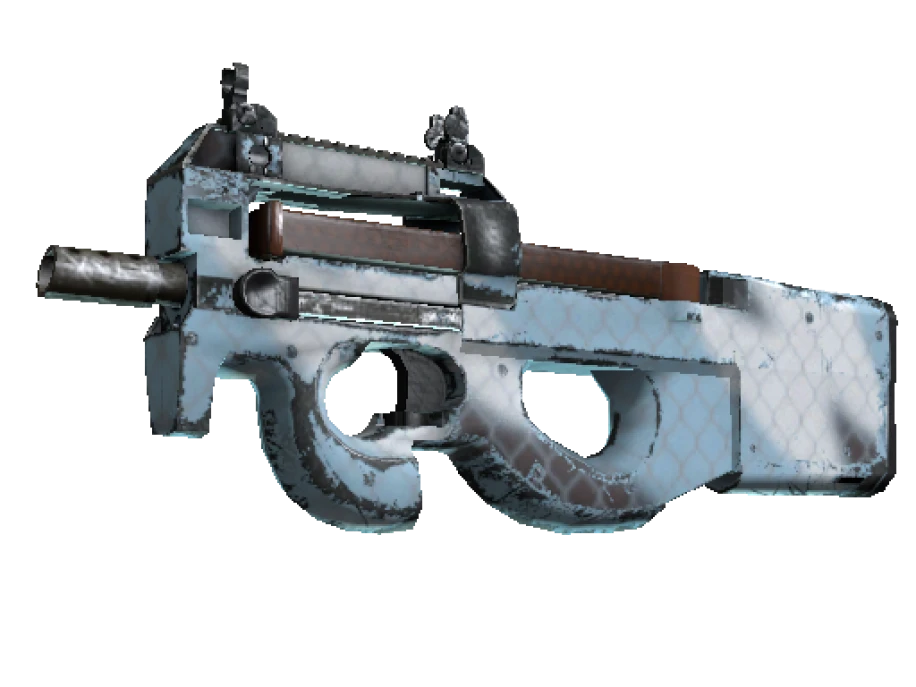 P90 | Glacier Mesh (Well-Worn)