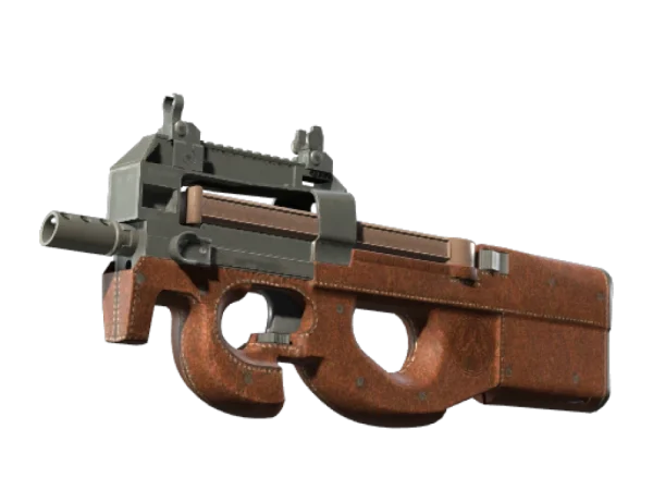 P90 | Leather (Well-Worn)