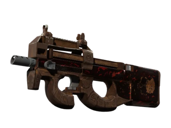 P90 | Shallow Grave (Battle-Scarred)