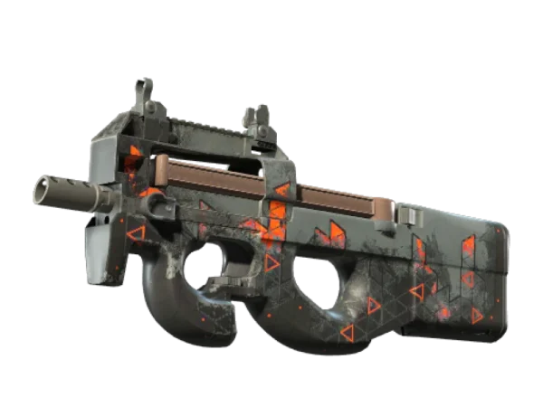 P90 | Trigon (Well-Worn)