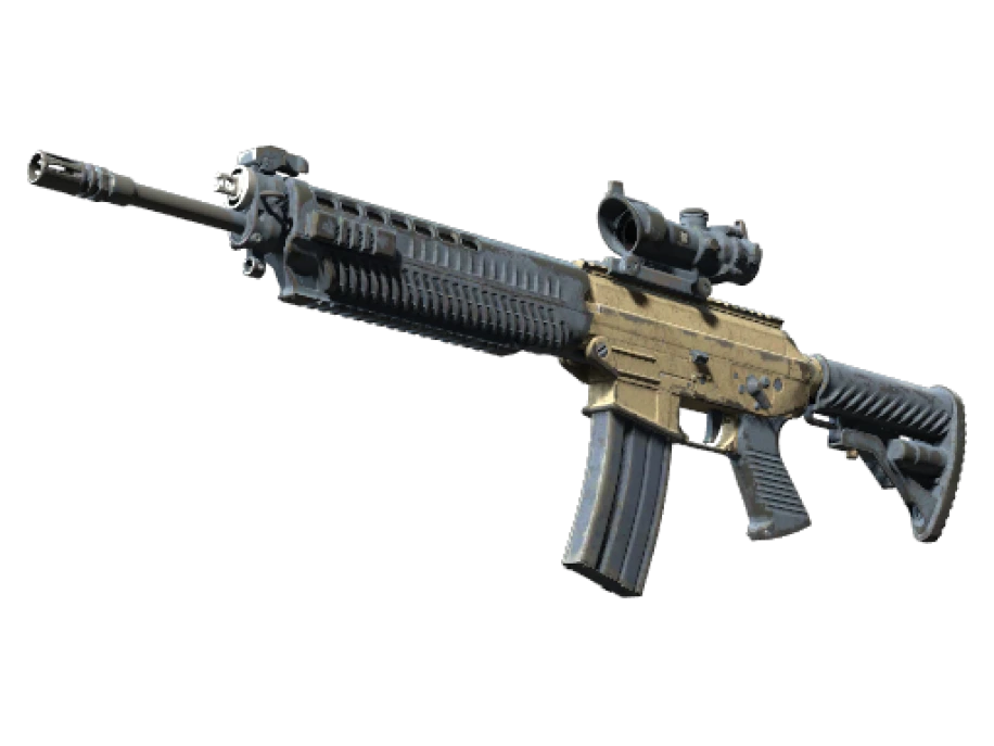 SG 553 | Tornado (Battle-Scarred)