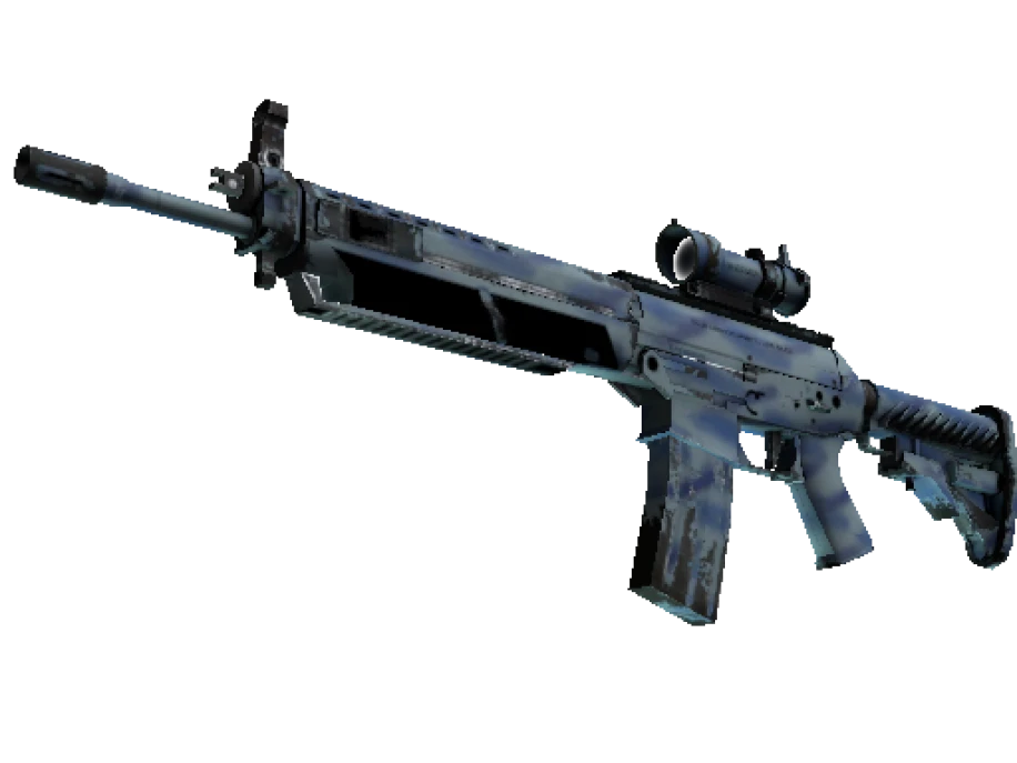 SG 553 | Wave Spray (Well-Worn)