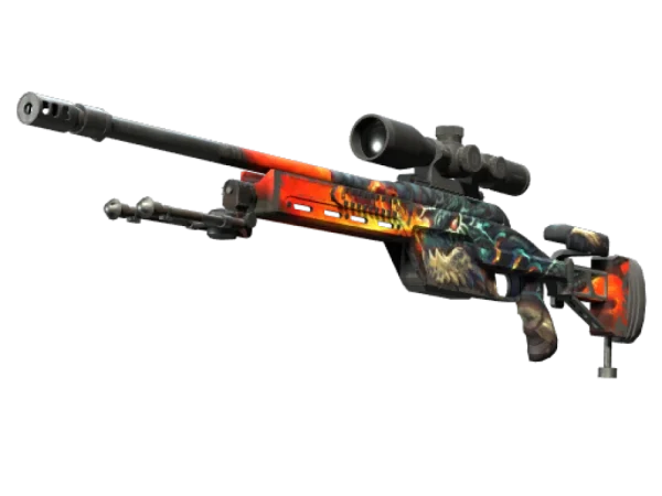 SSG 08 | Dragonfire (Field-Tested)