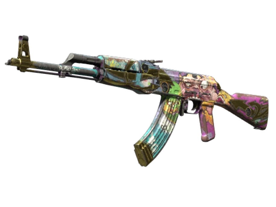 Souvenir AK-47 | B the Monster (Battle-Scarred)