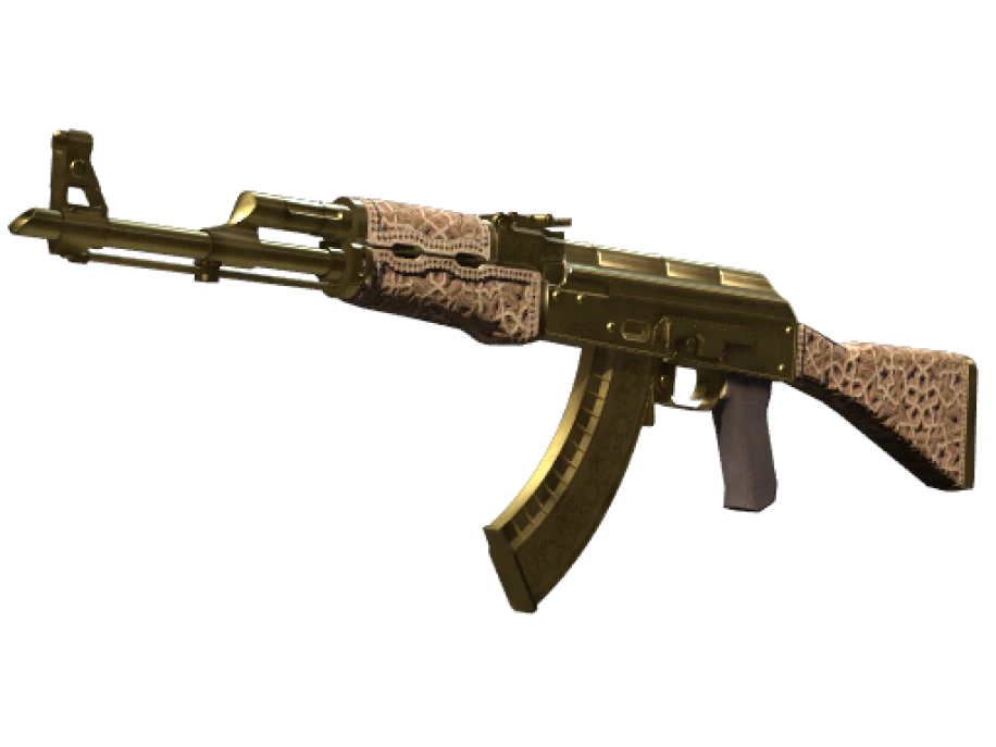 Souvenir AK-47 | Gold Arabesque (Factory New)