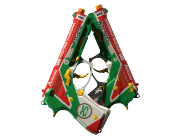 Souvenir Dual Berettas | Twin Turbo (Minimal Wear)