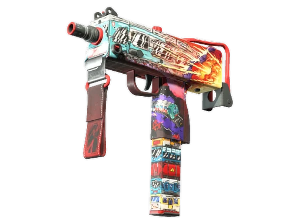 Souvenir MAC-10 | Derailment (Minimal Wear)