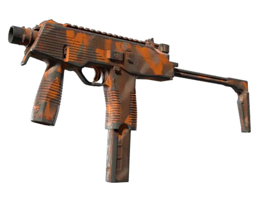 Souvenir MP9 | Orange Peel (Well-Worn)