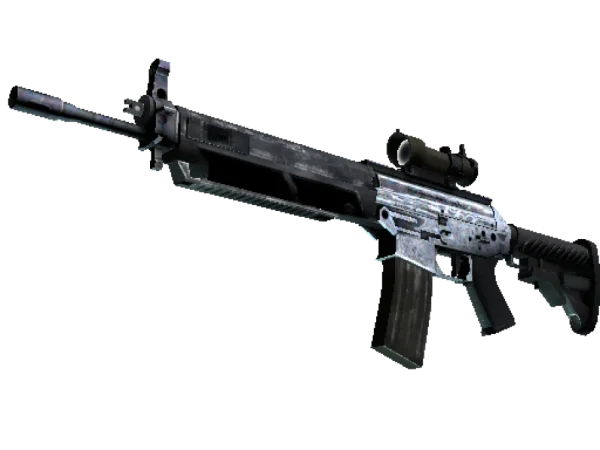 Souvenir SG 553 | Damascus Steel (Minimal Wear)