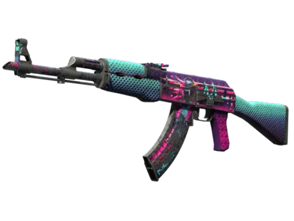 StatTrak™ AK-47 | Neon Rider (Battle-Scarred)