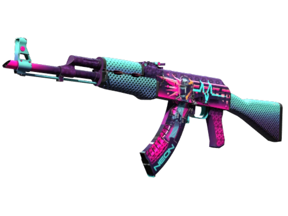 StatTrak™ AK-47 | Neon Rider (Factory New)