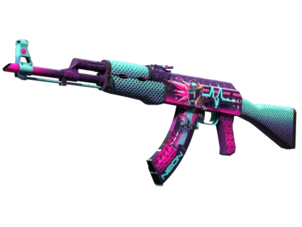 StatTrak™ AK-47 | Neon Rider (Minimal Wear)