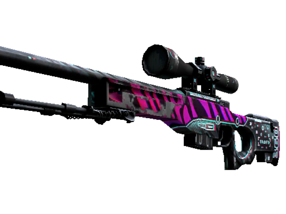 StatTrak™ AWP | Chromatic Aberration (Well-Worn)