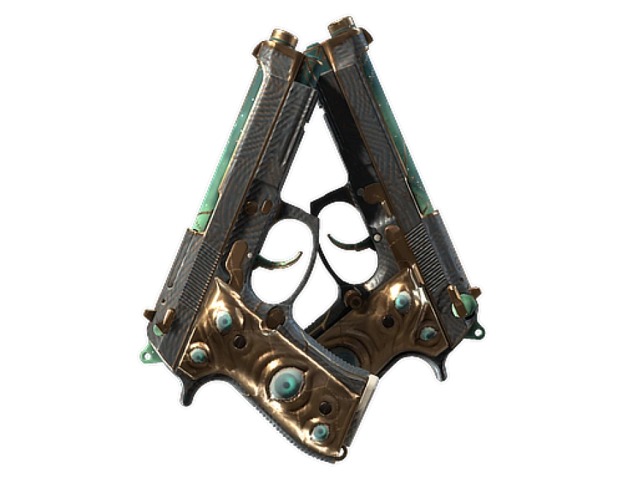 StatTrak™ Dual Berettas | Angel Eyes (Factory New)