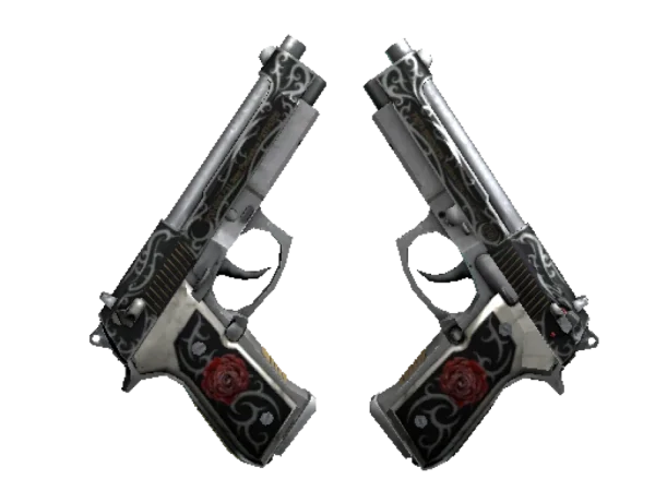 StatTrak™ Dual Berettas | Balance (Factory New)