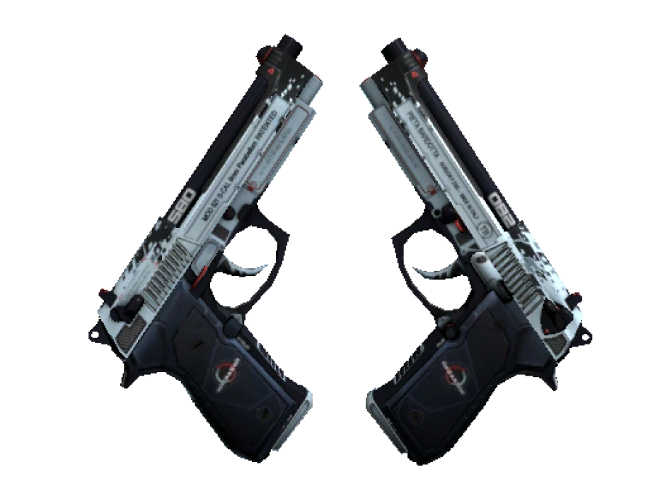 StatTrak™ Dual Berettas | Dezastre (Factory New)