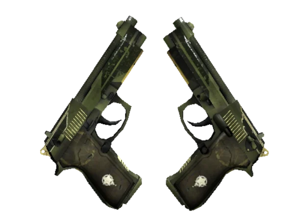 StatTrak™ Dual Berettas | Retribution (Factory New)
