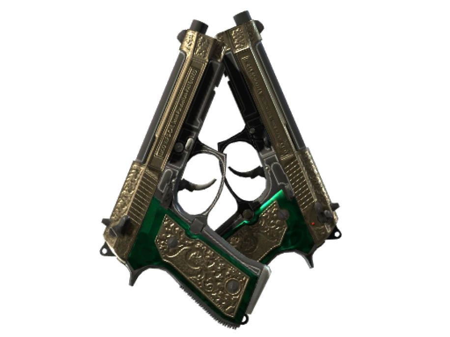 StatTrak™ Dual Berettas | Royal Consorts (Factory New)