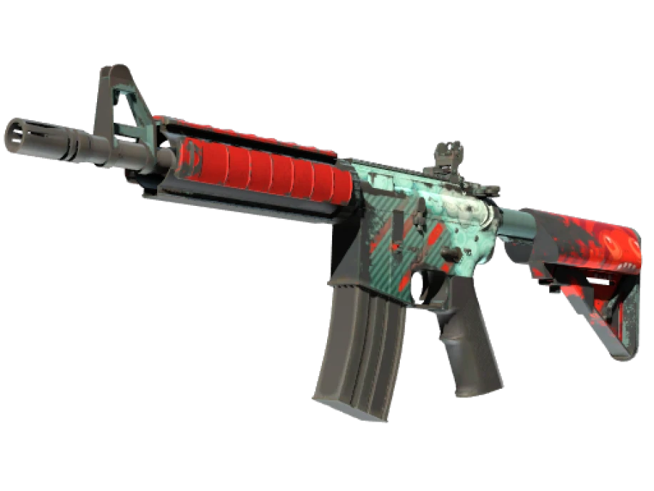 StatTrak™ M4A4 | Bullet Rain (Well-Worn)