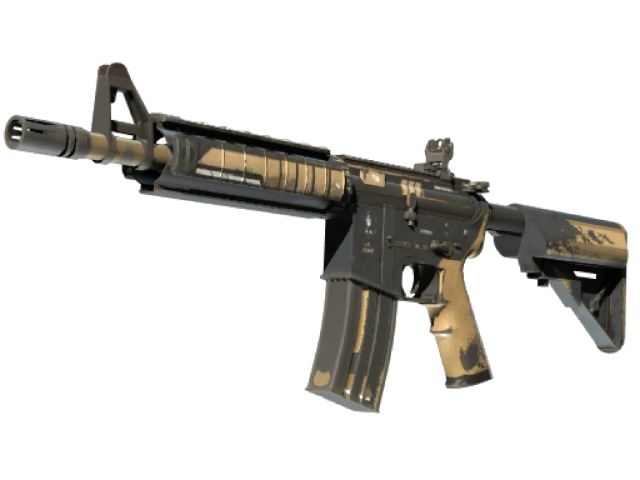 StatTrak™ M4A4 | Desert-Strike (Well-Worn)