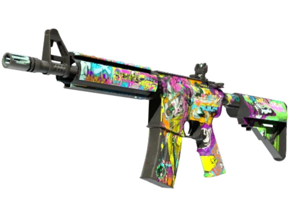 StatTrak™ M4A4 | In Living Color (Field-Tested)