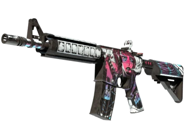 StatTrak™ M4A4 | Neo-Noir (Well-Worn)