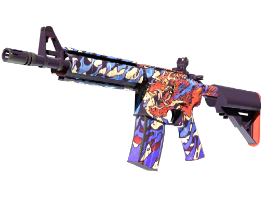 StatTrak™ M4A4 | 龍王 (Dragon King) (Minimal Wear)