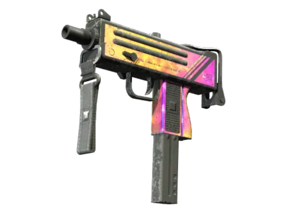 StatTrak™ MAC-10 | Disco Tech (Battle-Scarred)