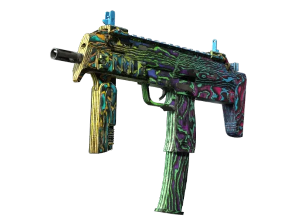 StatTrak™ MP7 | Neon Ply (Minimal Wear)
