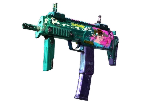 StatTrak™ MP7 | Smoking Kills (Battle-Scarred)