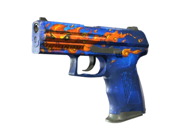 StatTrak™ P2000 | Fire Elemental (Battle-Scarred)