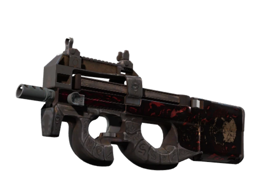 StatTrak™ P90 | Shallow Grave (Well-Worn)
