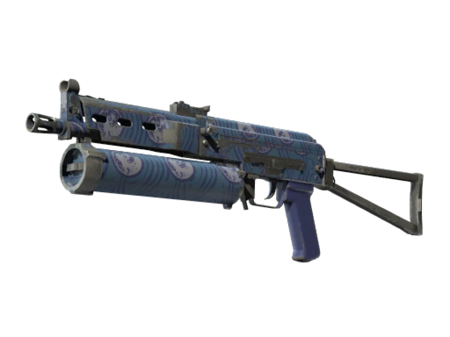 StatTrak™ PP-Bizon | Water Sigil (Well-Worn)