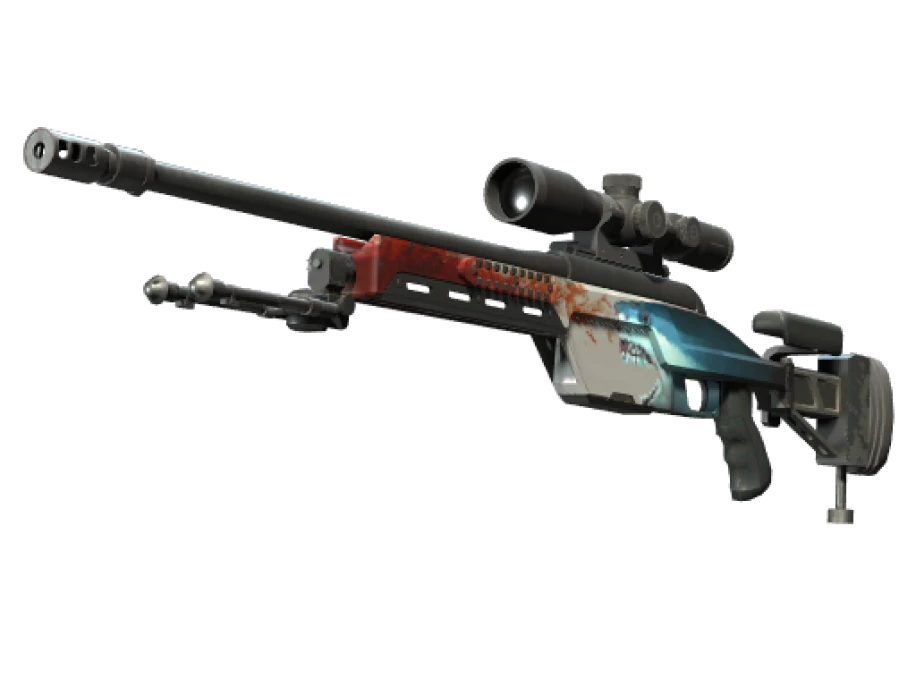 StatTrak™ SSG 08 | Blood in the Water (Factory New)