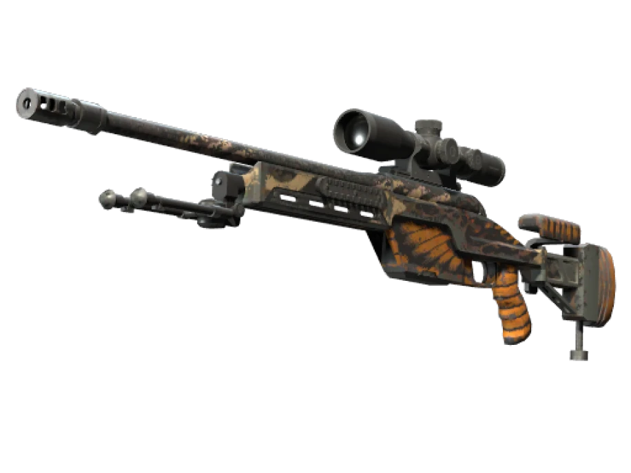 StatTrak™ SSG 08 | Death’s Head (Well-Worn)
